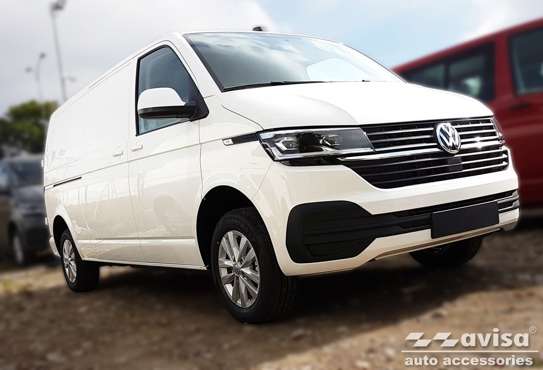 Nakładka na zderzak tylny do Volkswagen Transporter T6 (Stal)