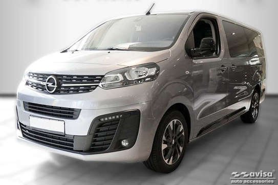 Nakładki progowe do Opel Vivaro 3 (Czarne)