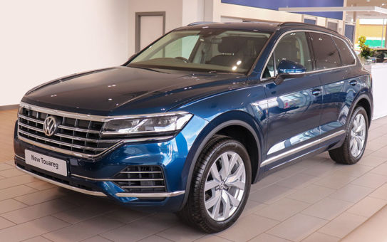 Nakładki progowe do Volkswagen Touareg 3 Special Edition (Stal)