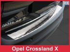 Nakładka na zderzak tylny Opel Crossland X (Stal)