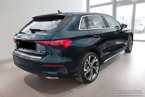 Nakładka na zderzak tylny do AUDI A3 4 SPORTBACK S-LINE (Stal)